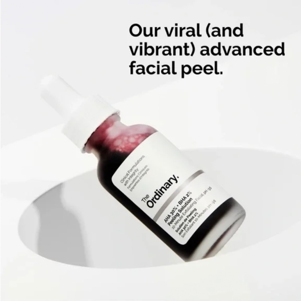 The Ordinary AHA 30% + BHA 2% Exfoliating Peeling Solution